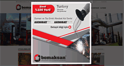 Desktop Screenshot of bomaksan.com