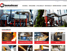 Tablet Screenshot of bomaksan.com